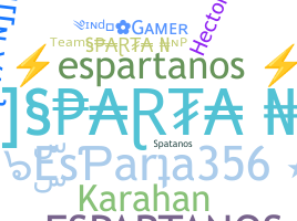 Smeknamn - Espartanos