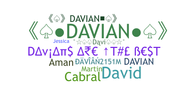 Smeknamn - Davian