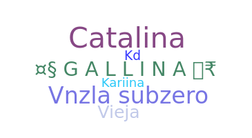 Smeknamn - Gallina