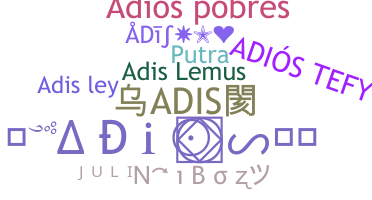 Smeknamn - Adis