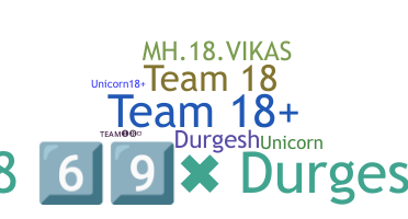 Smeknamn - Team18