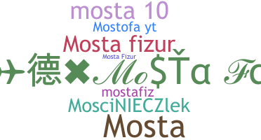 Smeknamn - MostA
