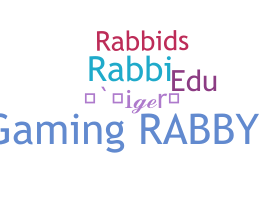 Smeknamn - rabbids