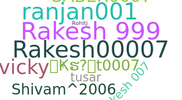 Smeknamn - Rakesh0007