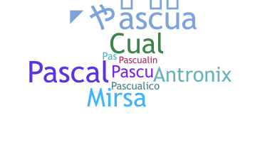 Smeknamn - Pascual