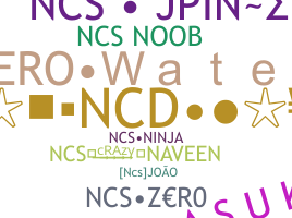 Smeknamn - NCS