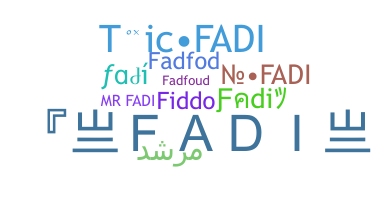 Smeknamn - Fadi