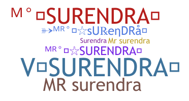 Smeknamn - MrSurendra