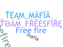 Smeknamn - TeamFreeFire