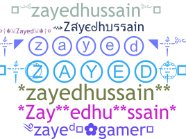 Smeknamn - Zayedhussain