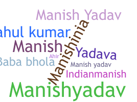 Smeknamn - manishyadav