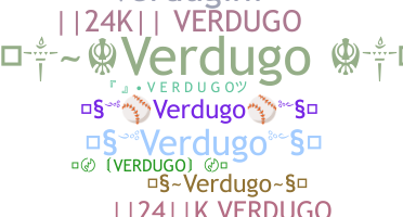 Smeknamn - Verdugo
