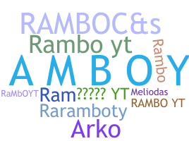 Smeknamn - RamboYT