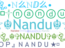 Smeknamn - Nandu