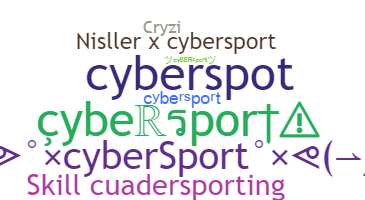 Smeknamn - cybersport