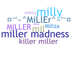 Smeknamn - Miller