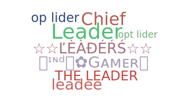 Smeknamn - Leaders
