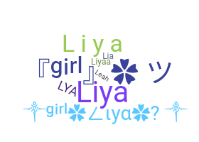 Smeknamn - liya