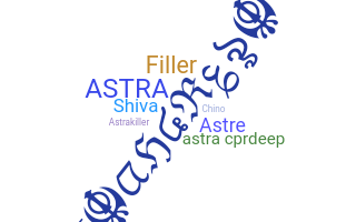 Smeknamn - Astra
