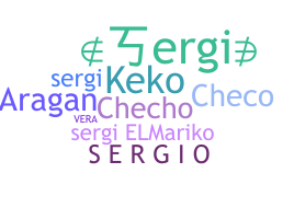 Smeknamn - Sergi