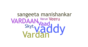 Smeknamn - Vardaan