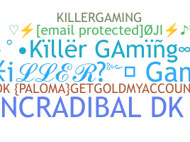 Smeknamn - KillerGaming