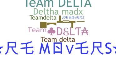 Smeknamn - TeamDelta