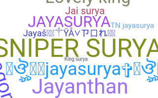Smeknamn - Jayasurya