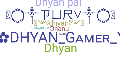Smeknamn - dhyan
