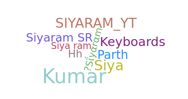 Smeknamn - Siyaram