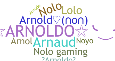Smeknamn - Arnoldo