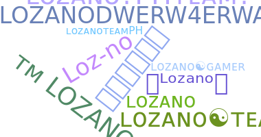 Smeknamn - Lozano