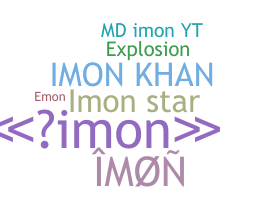 Smeknamn - Imon