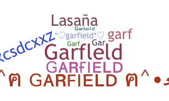 Smeknamn - Garfield