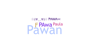 Smeknamn - Pawa