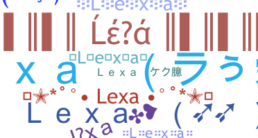 Smeknamn - lexa3sadist