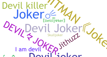 Smeknamn - Deviljoker
