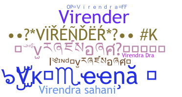 Smeknamn - Virendra