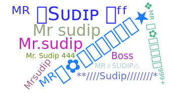 Smeknamn - MRSUDIP