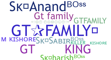 Smeknamn - Gtfamily