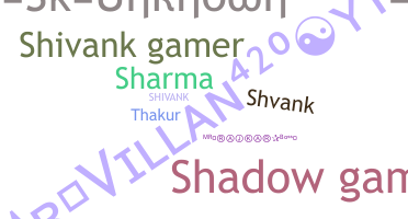 Smeknamn - Shivank