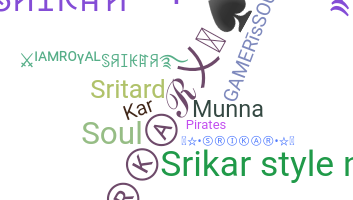 Smeknamn - Srikar