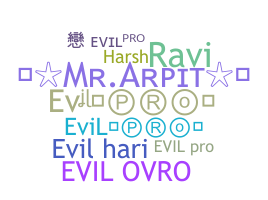 Smeknamn - Evilpro