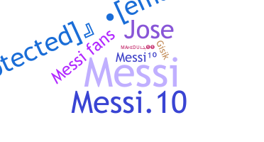 Smeknamn - Messi10