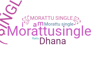 Smeknamn - Morattusingle