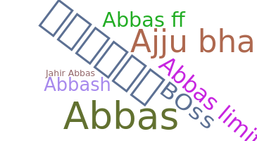 Smeknamn - AbbasBoss