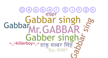 Smeknamn - GabbarSingh