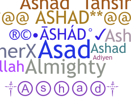 Smeknamn - ashad
