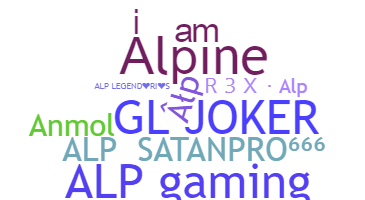 Smeknamn - AlP