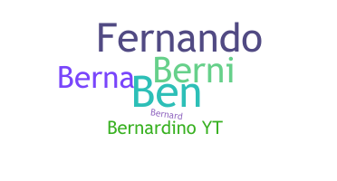 Smeknamn - Bernardino